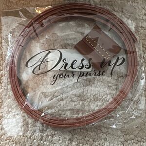 Dress Up Your Purse Replacement Leather Strap - Brown